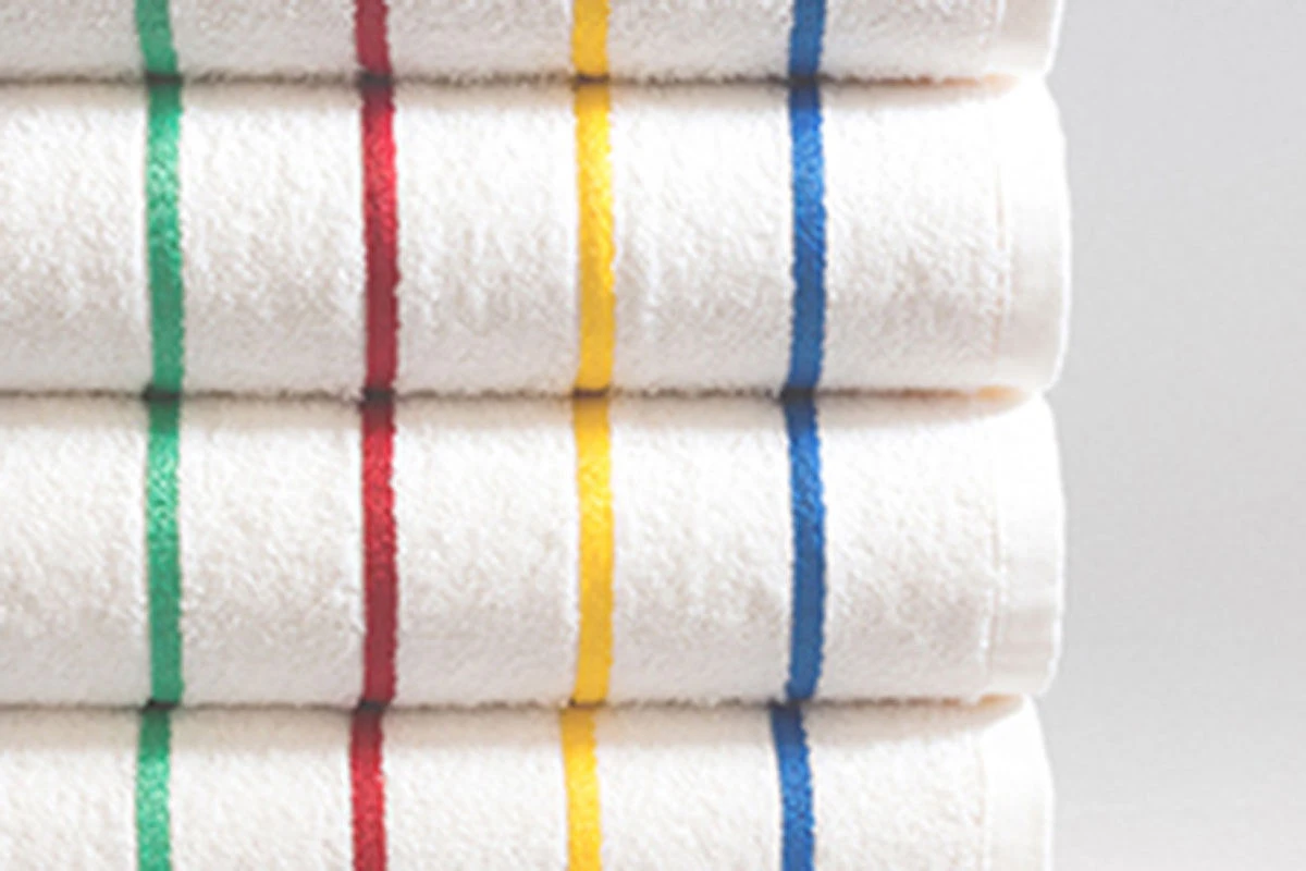 Standard Textile Stripe Pool Towels collection